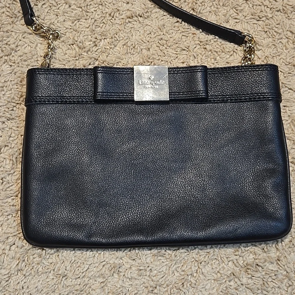 Kate Spade Black Leather‎ Crossbody